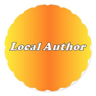 Local Author Sticker