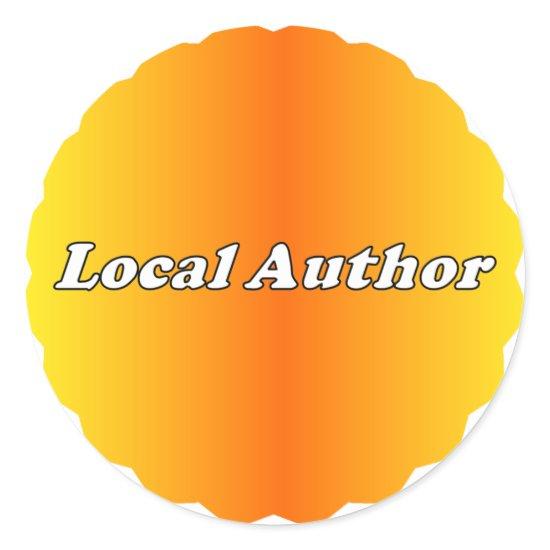 Local Author Sticker