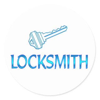 Locksmith Classic Round Sticker