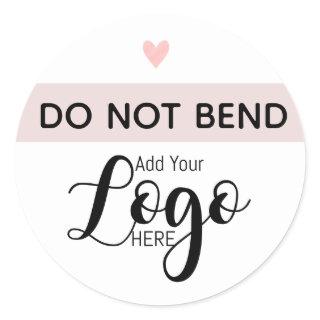 Logo sticker Do not Bend