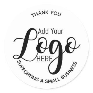 Logo sticker thank you Supporting A Small Business