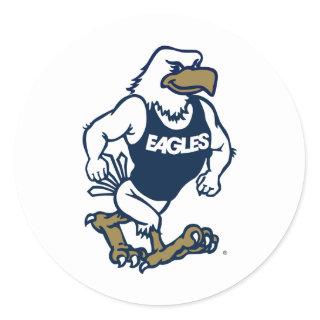 Logos->Strutting Eagle Classic Round Sticker