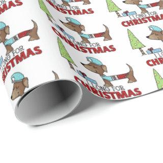 Long for Christmas-Dachshund