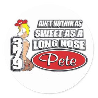 Long Nose Pete Classic Round Sticker
