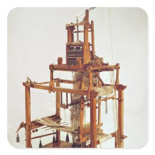 Loom designed by Joseph Marie Jacquard Square Sticker