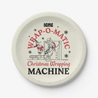 LOONEY TUNES™ | ACME Wrap-O-Matic Wrapping Machine Paper Plates