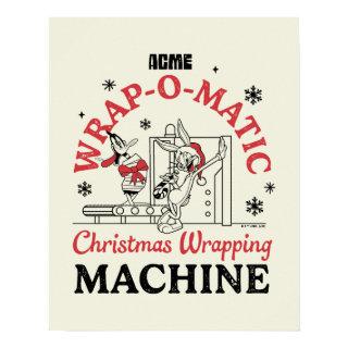 LOONEY TUNES™ | ACME Wrap-O-Matic Wrapping Machine Poster