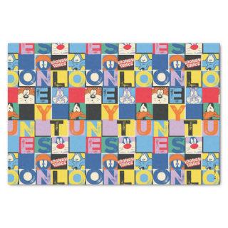LOONEY TUNES™ Character Checker Blocks Tissue Paper