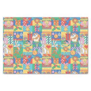 LOONEY TUNES™ | Happy Holidays Christmas Pattern Tissue Paper