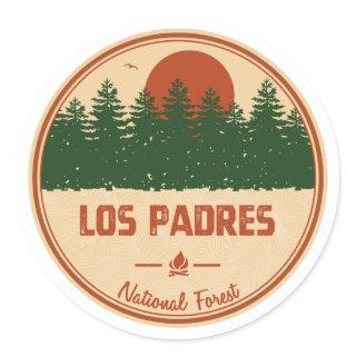 Los Padres National Forest Classic Round Sticker