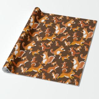 Lots of Squirrels Pattern