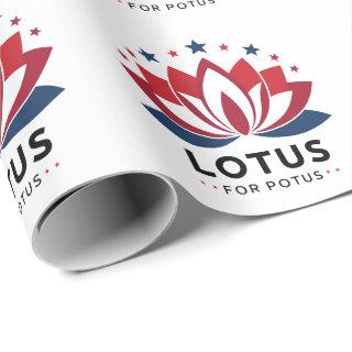 Lotus for POTUS Kamala Harris 2024