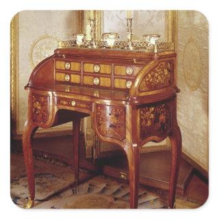 Louis XV Writing Desk Square Sticker