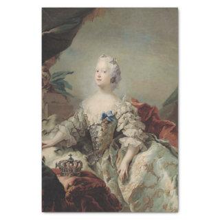 Louise, Frederik V's First Queen by Carl Pilo  Tissue Paper