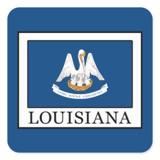 Louisiana Square Sticker