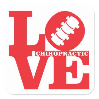 LOVE Chiropractic Stickers