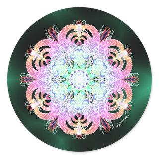 Love Classic Round Sticker