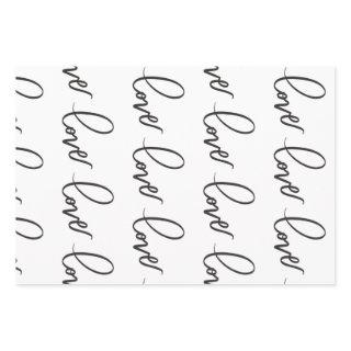 Love HandLettering Calligraphy  Sheets
