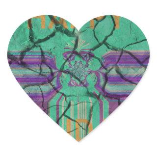 Love Heals Heart Sticker