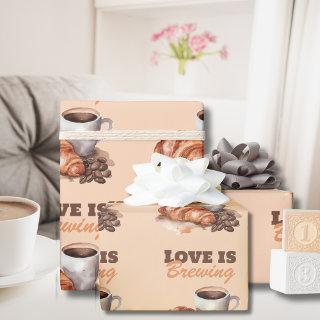 Love is Brewing Coffee French Bridal Shower