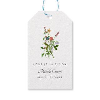 Love is in Bloom BoHo Bridal Shower Gift Tags