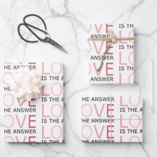 Love Is The Answer  Sheet Set