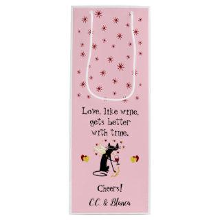 Love Like Wine Valentine Wine Gift Bag