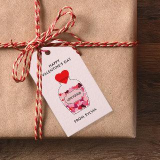 Love Potion Happy Valentine's Day Personalized Gift Tags