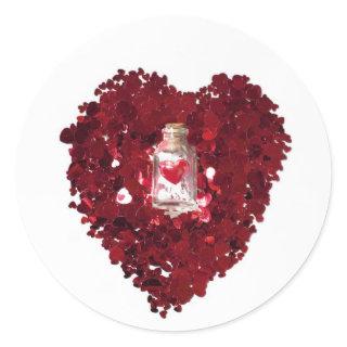 Love Potion Number 9 Classic Round Sticker