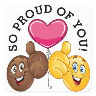 LOVE THY NEIGHBOR OVAL STICKER