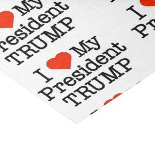 Love Trump Tissue Paper