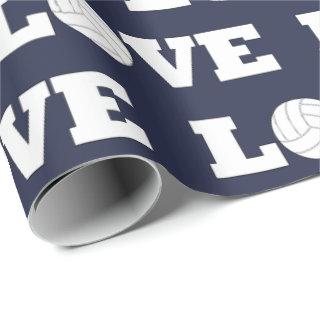 LOVE Volleyball Team Color Gift