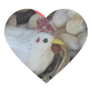 Love was in the Air Heart Sticker