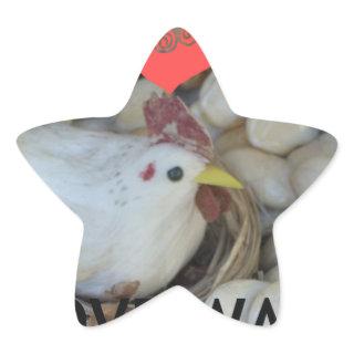 Love was in the Air Star Sticker