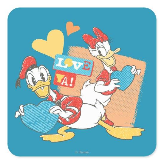 Love Ya! Square Sticker