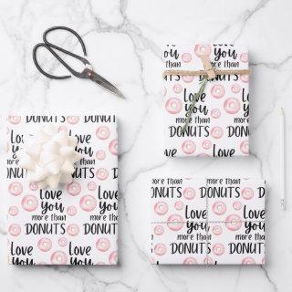 Love You More Than Donuts  Sheets