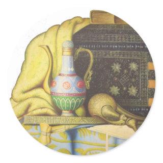 Lovely Egyptian Artifacts: Secrets of the Pharaohs Classic Round Sticker