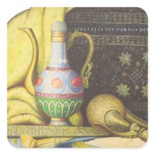 Lovely Egyptian Artifacts: Secrets of the Pharaohs Square Sticker