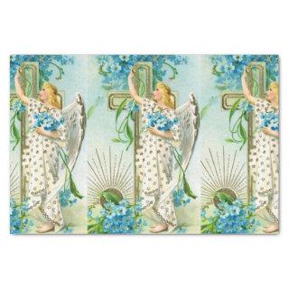 Lovely Forget Me Not Angel Tissue Paper
