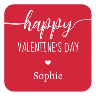 Lovely Red Valentine Gift Stickers