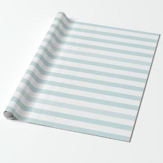 Lt. Blue and White Horizontal Stripe
