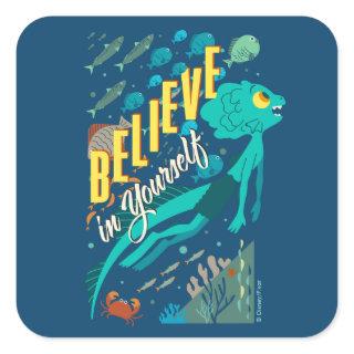 Luca | Believe in Yourself Square Sticker