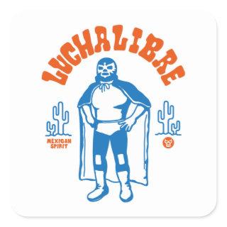 LUCHA LIBRE#127 SQUARE STICKER