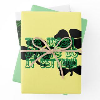 Lucky Shamrocks  Sheets