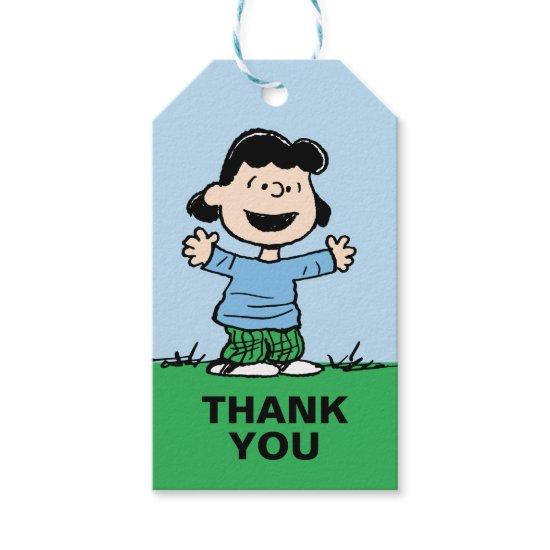 Lucy With Arms Wide Gift Tags