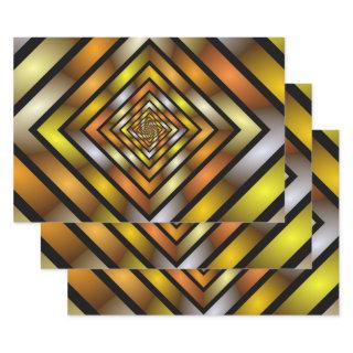 Luminous Tunnel Colorful Trippy Fractal Graphic  Sheets