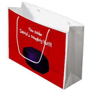 Lump of Coal Large Gift Bag