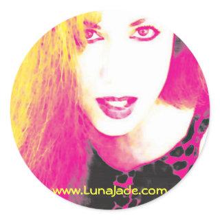 Luna CMYK Sticker (1 sheet)