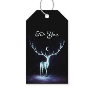 Lunar Deer Protector Customized Gift Tags