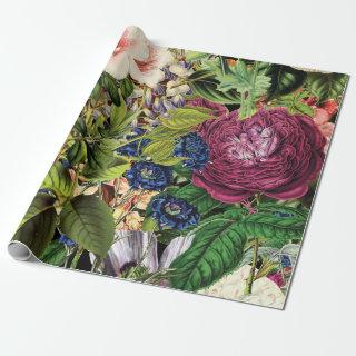 Lush Floral Garden Vintage Botanical Prints